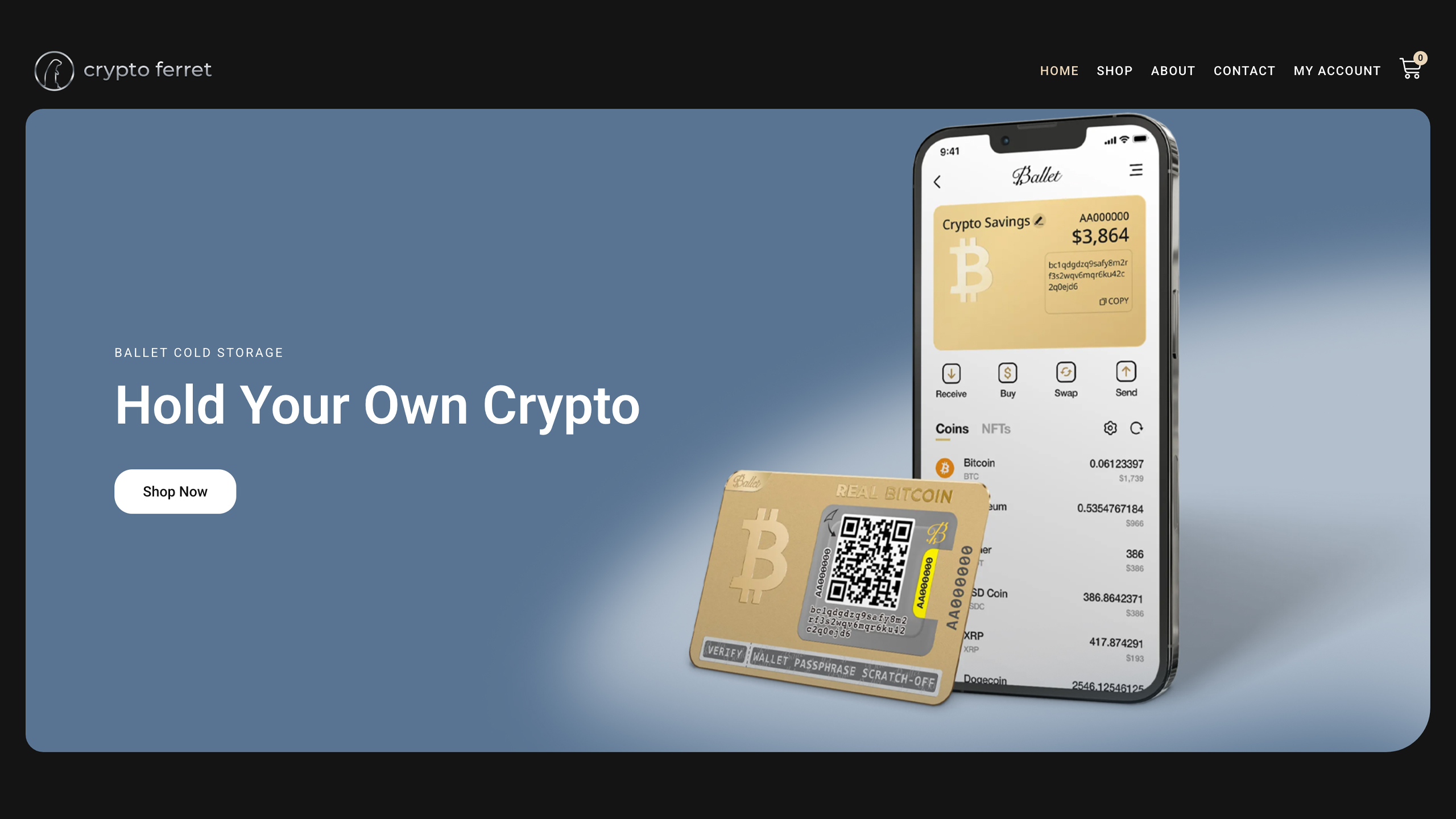 Explore cryptoferret